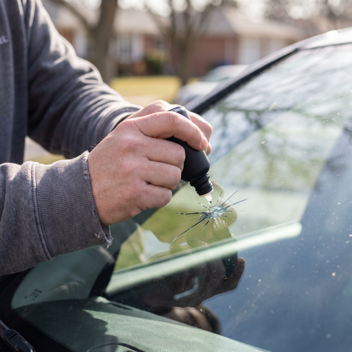 CAMPAGNE GlassFix — Windshield Chip & Crack Repair Kit